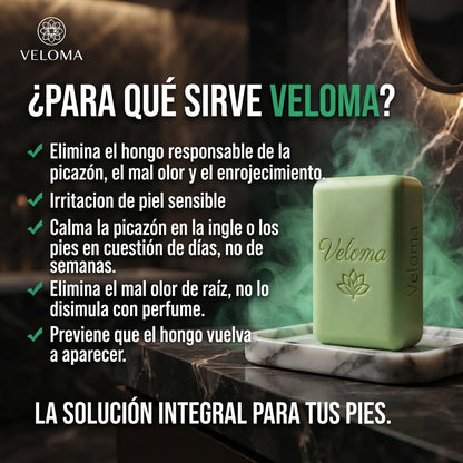 Barra antimicótica para problemas de Piel, Tiña inguinal y Hongos.