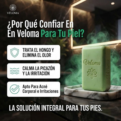 Barra antimicótica para problemas de Piel, Tiña inguinal y Hongos.
